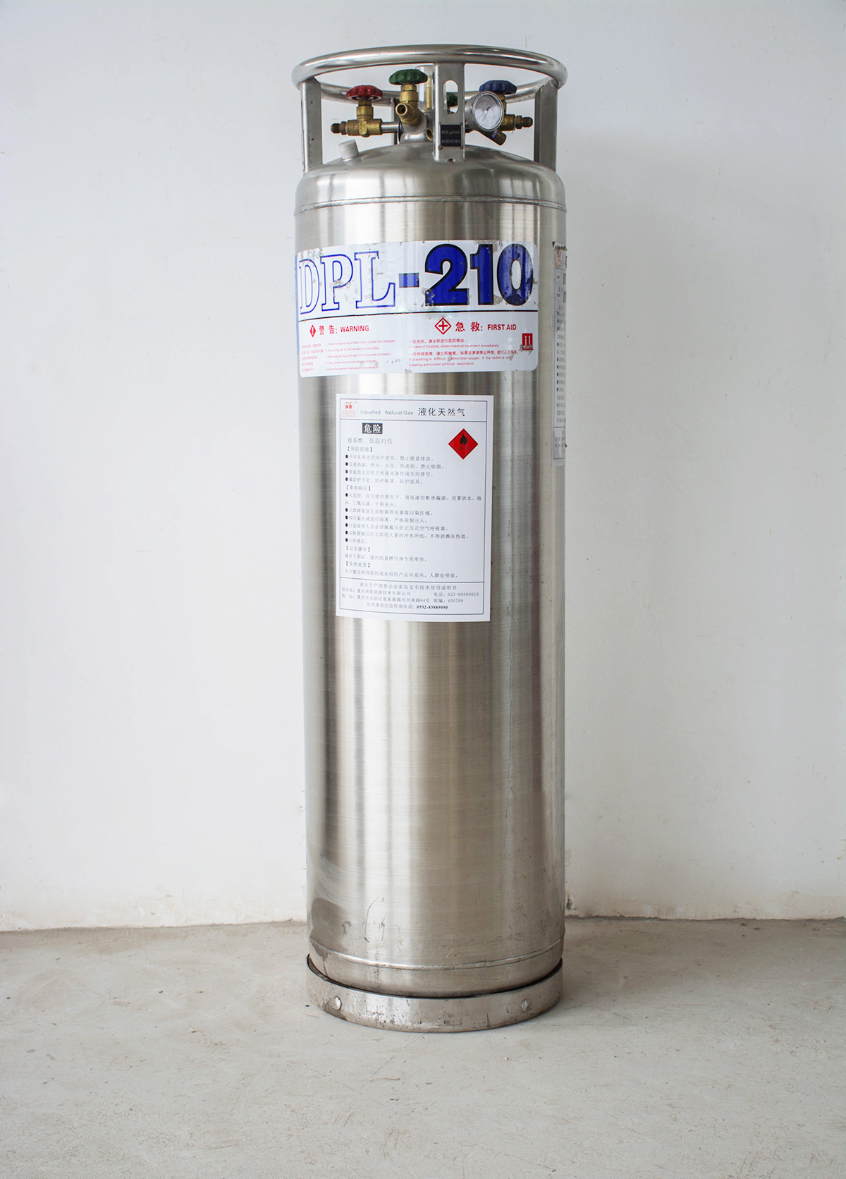 杜瓦罐裝210L液體天然氣